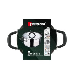Kastról s pokrievkou nerez MIDNIGHT 20 cm 2,3 litra