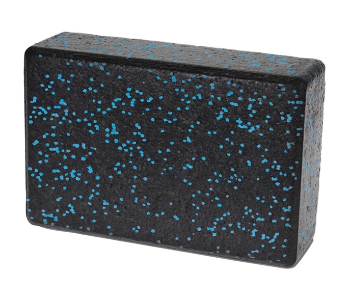 Blok na jogu XQMAX 15 x 23 cm čierna / modrá