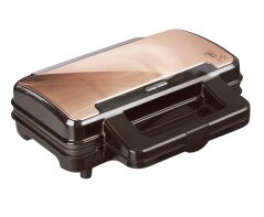 Sendvičovač s nepriľnavým povrchom 900 W Rosegold Metallic Line