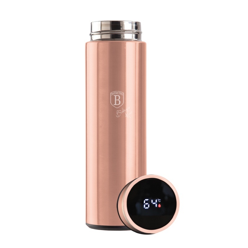 Termoska nerez s LED displejem 450 ml Rosegold Metallic Line