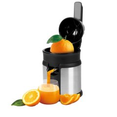 Nerezový elektrický lis na citrusy Matte Black Collection