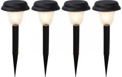 Lampa záhradná 16x45cm sada 4ks Lampa záhradná 16x45cm sada 4ks