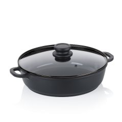 Pánev Atura litý hliník černá 28 cm 3,5l