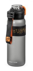 G21 fľaša na pitie 1000 ml 2v1, sivá mrazená