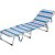 Șezlong de camping pliabil 53 x 187 cm