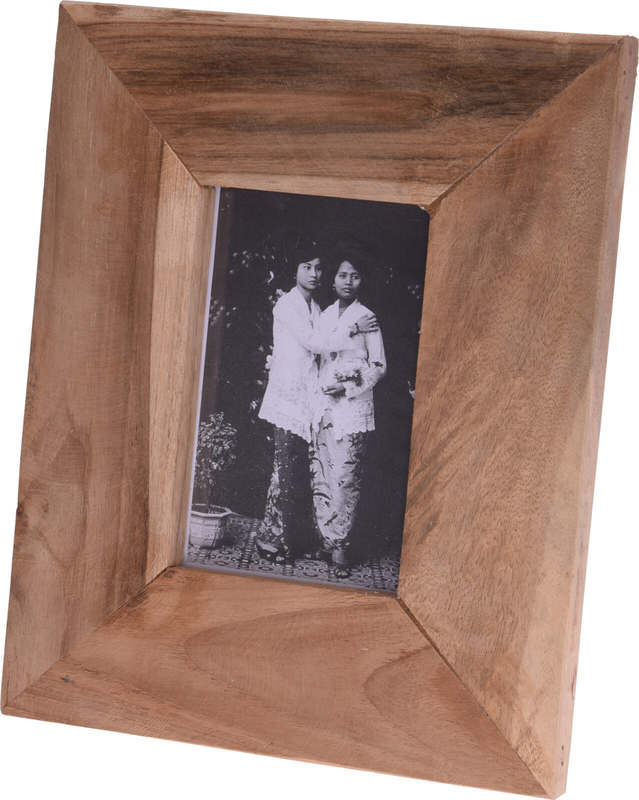 Fotorámik z teakového dreva 27,5 x 22 cm