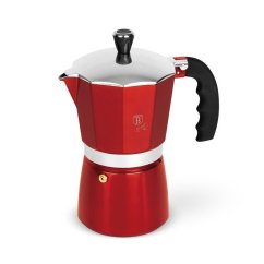 Konvice na espresso 9 šálků Burgundy Metallic Line Konvice na espresso 9 šálků Burgundy Metallic Line