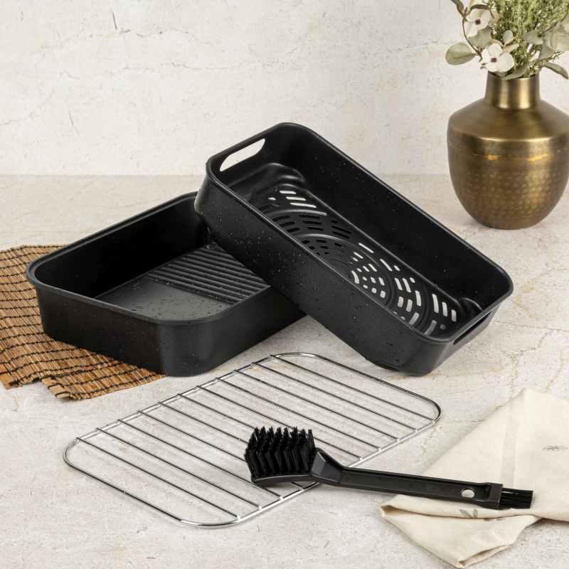 Horkovzdušná multifunkční trouba 12 v 1 Black Rose Collection