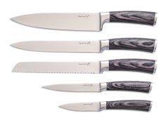 Set cutite G21 Gourmet Rustic 5 buc + bloc de bambus Set cutite G21 Gourmet Rustic 5 buc + bloc de bambus