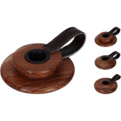 Svícen 12 x 10 x 4 cm dřevěný Svícen 12 x 10 x 4 cm dřevěný