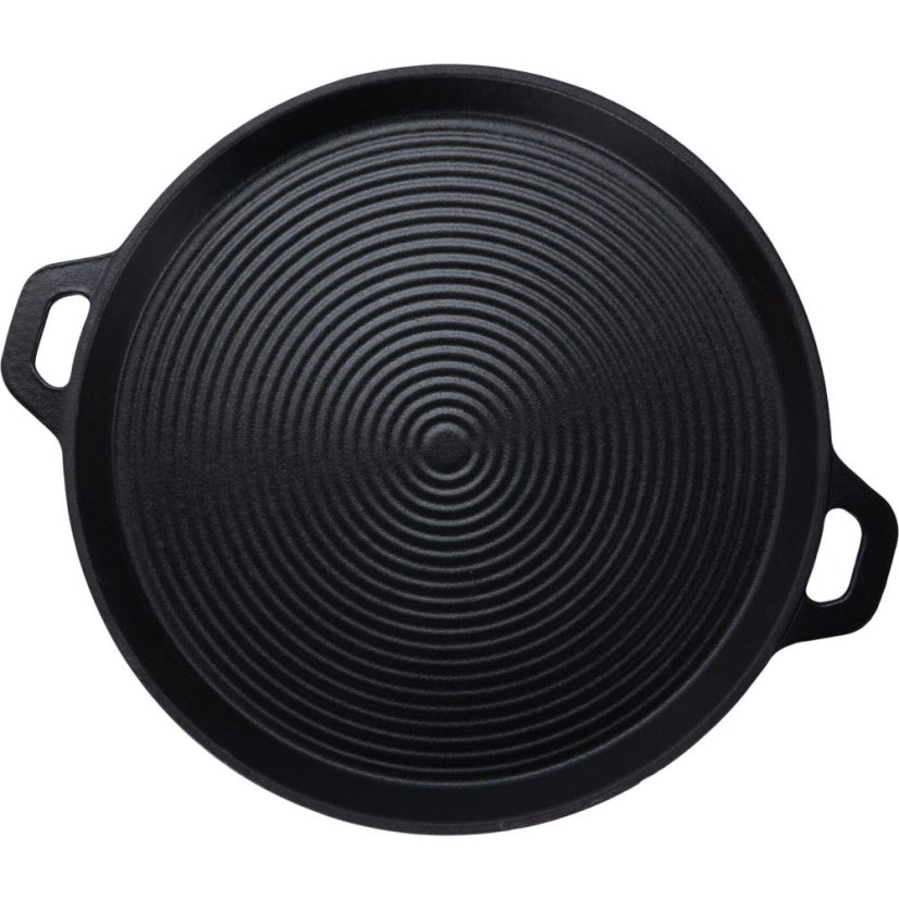 Pánev grilovací litina 34 cm černá