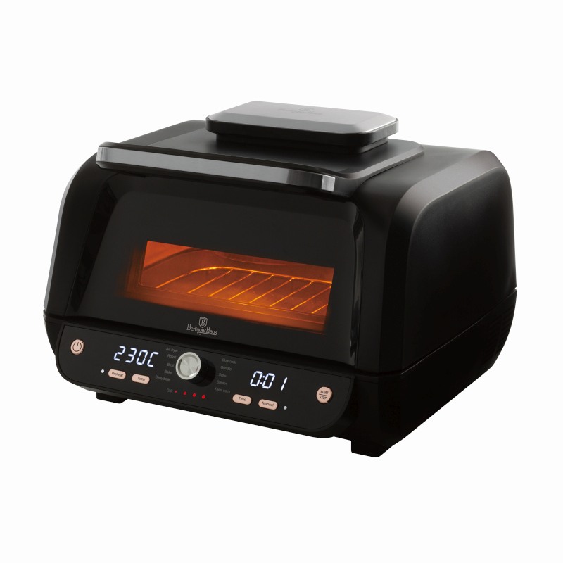 Horkovzdušná multifunkční trouba 12 v 1 Black Rose Collection