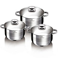 Sada nádobí nerez 6 ks Gourmet line