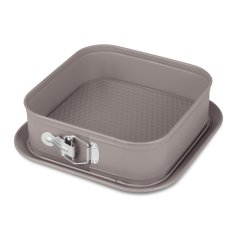 Forma na dort s titanovým povrchem 28x28 cm Taupe Collection