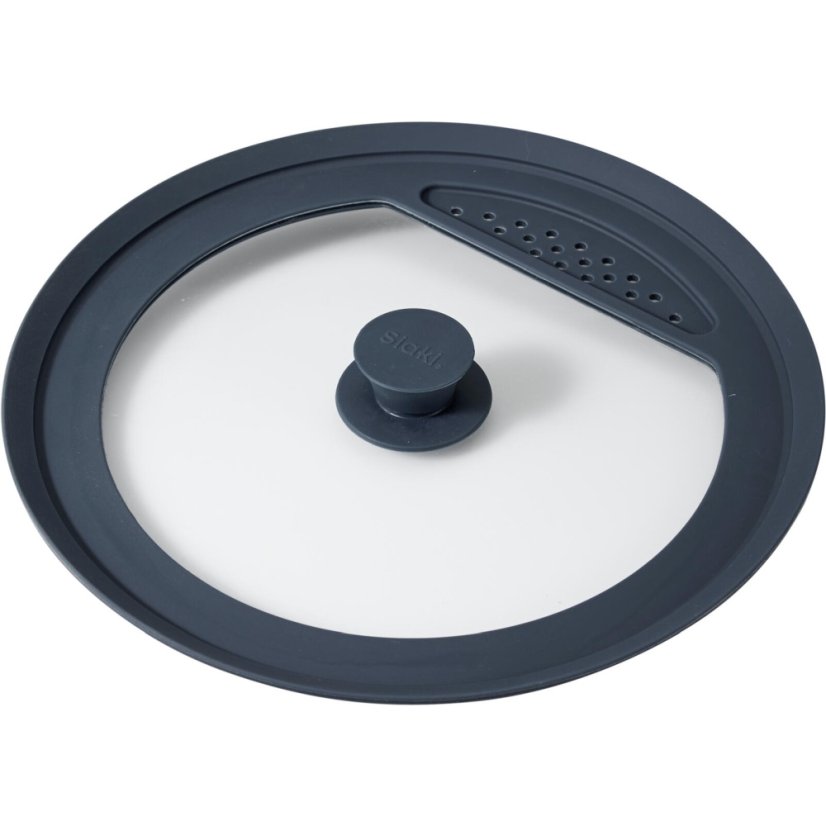 Capac universal din sticlă pentru diametrele de 26, 27 și 31 cm