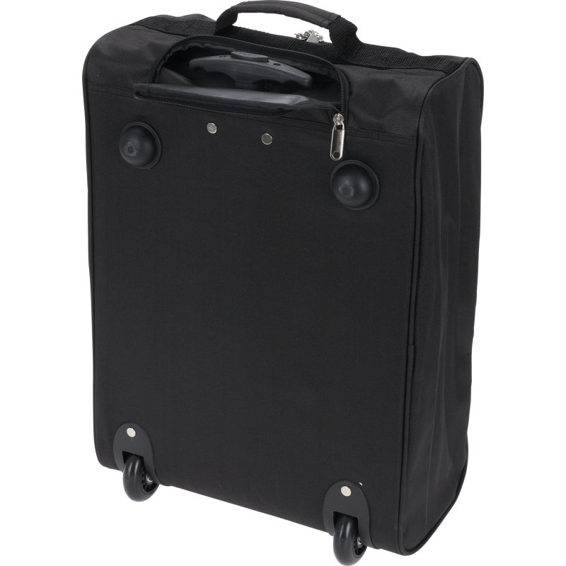 Bagaj de mână pe roți pentru avioane 30 l negru