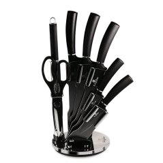 Set de cuțite într-un suport 8 buc. Colecția Matte Black Set de cuțite într-un suport 8 buc. Colecția Matte Black