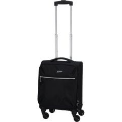 Bagaj de mana pe roti pentru avioane 20 l negru