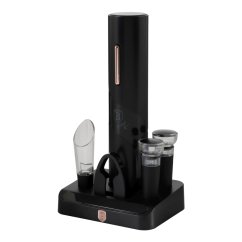 Dárková sada na otevírání vína 6 v 1, Black Rose collection