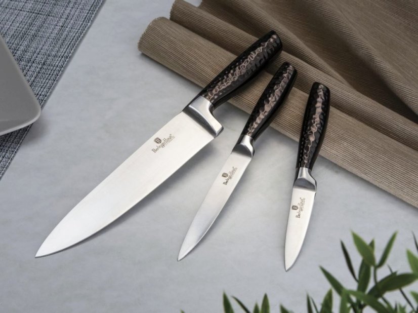 Sada nožů nerez 3 ks Carbon PRO Line BlackSmith