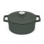 Pekáč liatinový s pokrievkou 24 cm Matte Green Collection