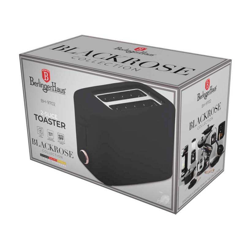 Hriankovač s krytom 750 W Black Rose Collection