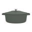 Pekáč litinový s poklicí 32 cm Matte Green Collection