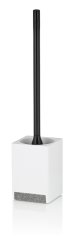 WC sada Cube polyresin bílá