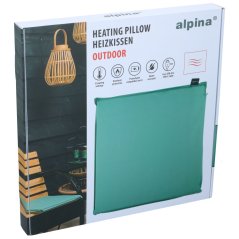 Scaun USB încălzit electric pentru exterior 45 x 45 cm verde