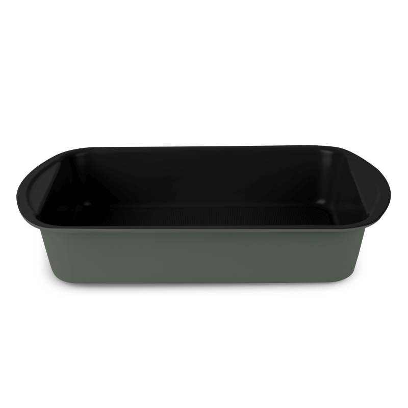 Bandeja de horno con superficie de titanio 35x27 cm Colección Verde Mate