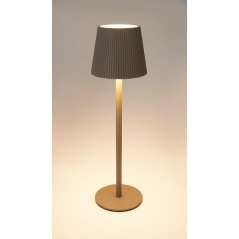 Stolní LED lampa 36 cm taupe šedá Stolní LED lampa 36 cm taupe šedá