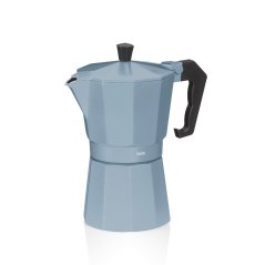 Konvice na espresso kouřově modrá 19,0cm 9,0cm 300 ml Konvice na espresso kouřově modrá 19,0cm 9,0cm 300 ml