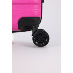 Príručný kufor do lietadla na kolieskach 32 l MAGENTA