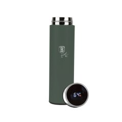 Termos inteligent cu indicator de temperatură 0,5 l Colecția Verde Mat