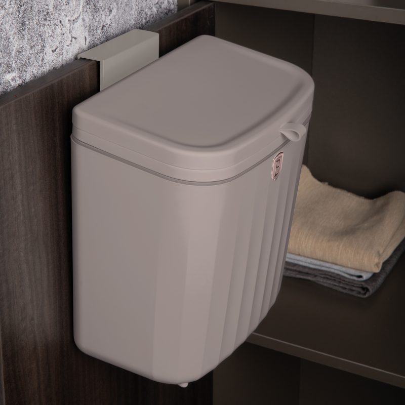 Koš odpadkový závěsný 7 l Taupe Collection