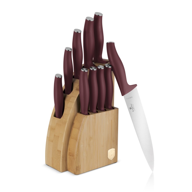 Set cutite cu suport BAMBOO 10 buc Colectia Leonardo