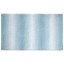 Alfombra de baño Ombre 80x50 cm poliéster azul