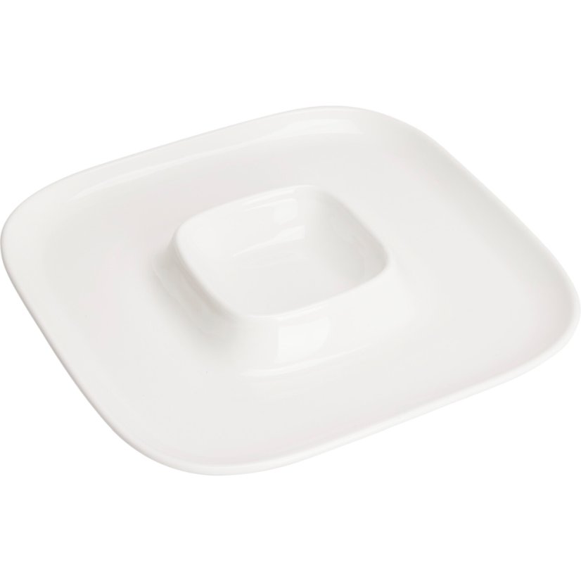 Farfurie de porțelan 26x26 cm