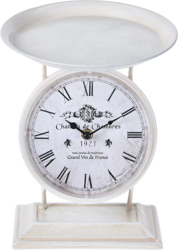 Hodiny stolné designové RETRO 20 x 25,5 cm