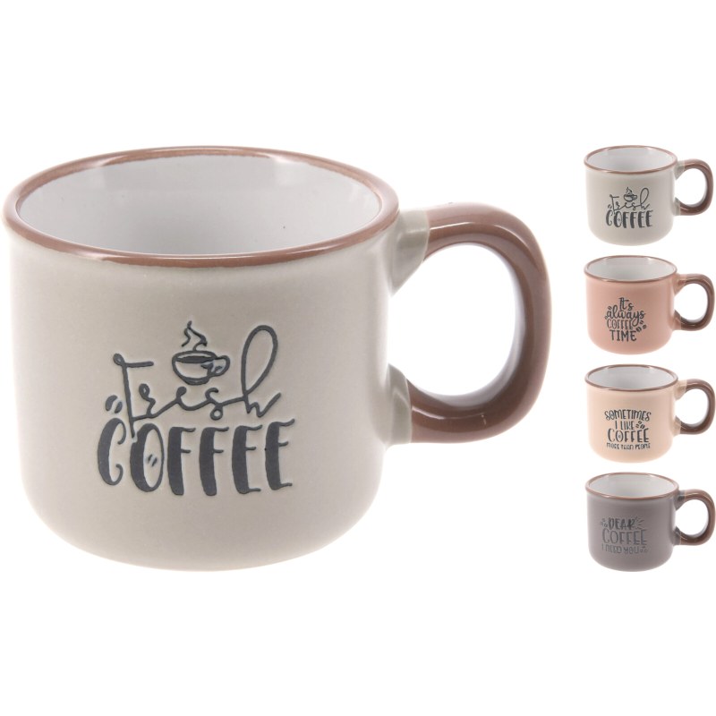 Cana de cafea 90 ml gresie Uneori CAFEA