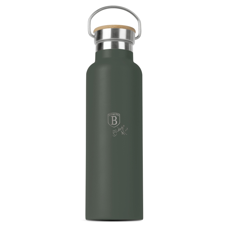 Termoska lahev s dvojitou stěnou nerez 0,6 l Matte Green Collection