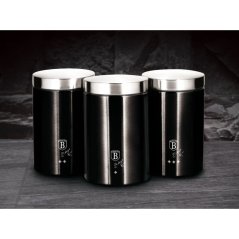 Dóza na potraviny sada 3 ks Royal Black Collection