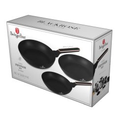 Sada pánví s titanovým povrchem 3 ks Black Rose Collection