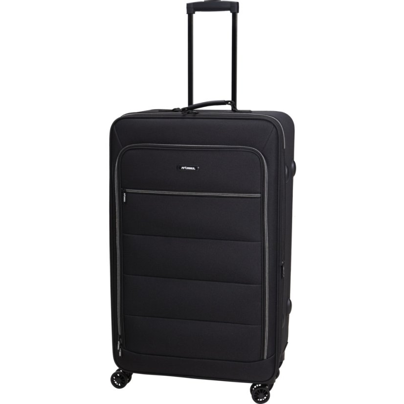 Sada cestovných kufrov 4 ks čierna