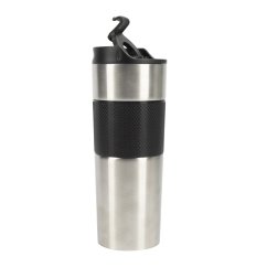 Cana termica 460 ml otel inoxidabil negru