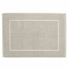 Koupelnová předložka Lavinia 100% organická bavlna offwhite 60x100 cm
