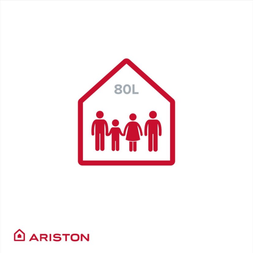 Boiler electric mediu 80 l orizontal / vertical VELIS DUNE 80 EU