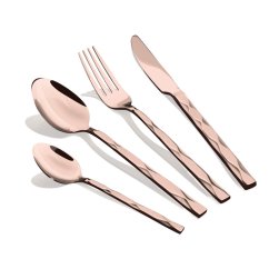 Sada příborů nerez 24 ks Rose Gold Collection