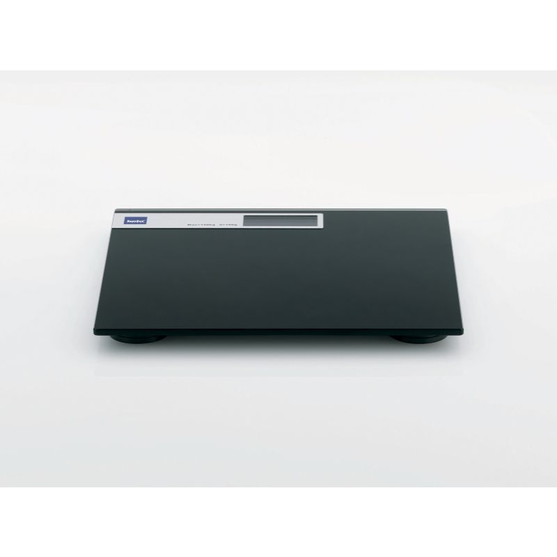 Cantar personal sticla digitala neagra pana la 150 kg GRAPHITO