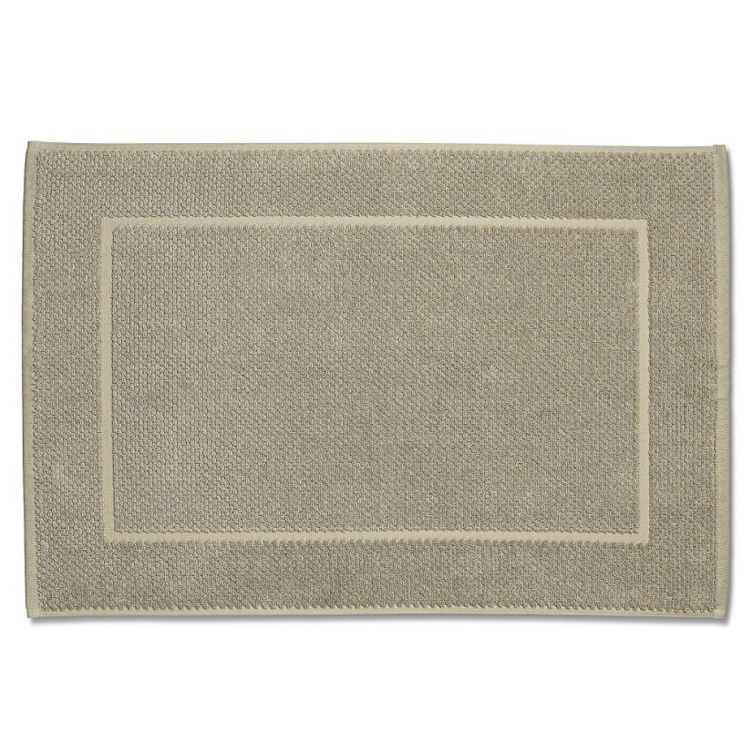 Koupelnová předložka LAVINIA 100% biobavlna béžová 50x70 cm
